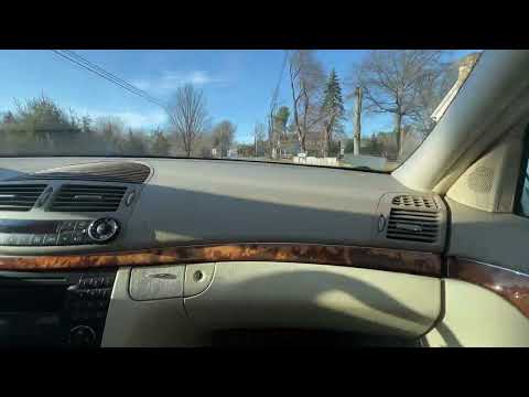 2003 Mercedes Benz E500 Driving Video 1