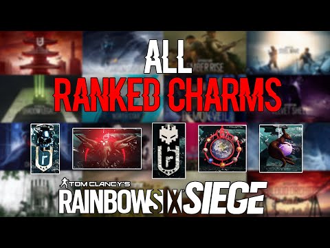 ALL RANKED CHARMS in Rainbow Six Siege Since Y1S1 to Y7S2