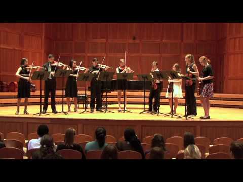 Fugue for 9 violins - A. Dubensky