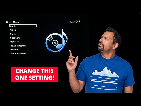 How to Get More Sound from your Denon or Marantz A/V Receiver!!