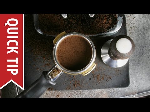 Quick Tip: Amount of Coffee to Put in a Portafilter