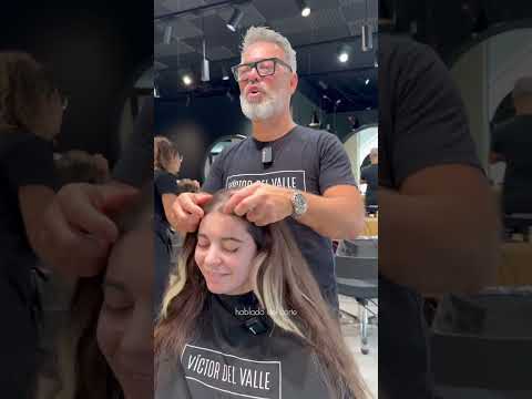 La importancia del pelo para una persona que no puede ver #invidente