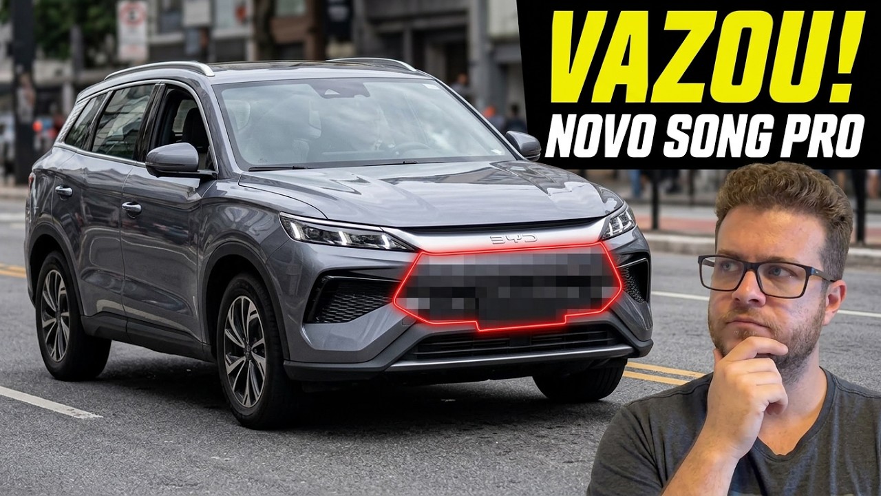 VAZOU O NOVO BYD SONG PRO FLEX 2027 NO BRASIL - IMAGENS E O QUE MUDA!
