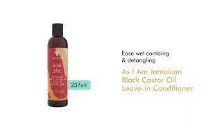 As I Am Jamaican Black Castor Oil Leave-in Conditioner - 237ml