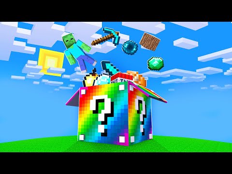 APRO IL MIO PRIMO LUCKY BLOCK ARCOBALENO - MINECRAFT ITA