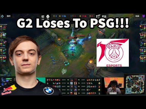 G2 Caps Gets Outplayed By The PSG Jungle Mid Duo!!