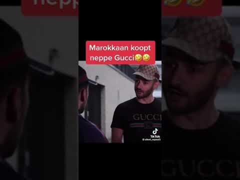 Marokkaanse koopt neppe Gucci