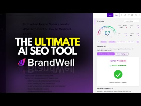 What makes BrandWell the BEST AI SEO Writer video thumbnail