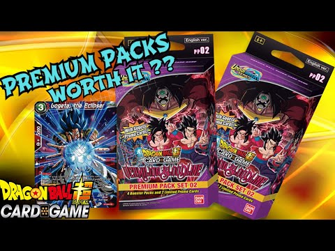 VERMILION BLOODLINE PREMIUM PACKS OPENING | DRAGON BALL SUPER CARD GAME