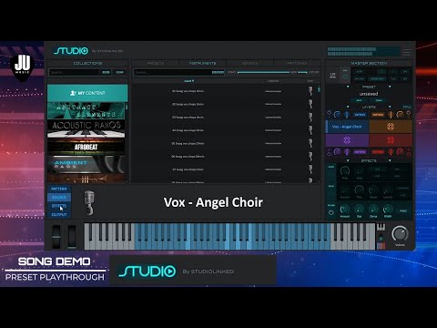 Studio by StudioLinked Song Demo and Preset Playthrough