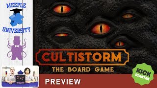 Cultistorm Board Game – What to Expect, a Kickstarter Preview