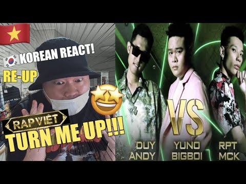 [RE-UP]🇻🇳🇰🇷🔥Korean Hiphop Junkie react to RPT MCK VS Yuno BigBoi VS Duy Andy - M.A.Y (VNM/ENG SUB)