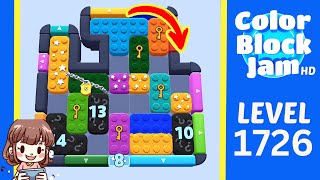 Solution du Niveau 1726 de Color Block Jam