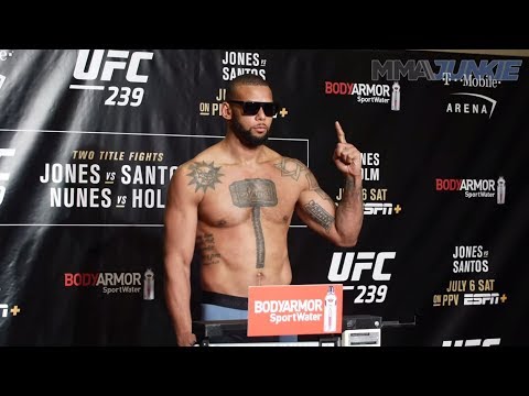 UFC 239 official weigh in highlight