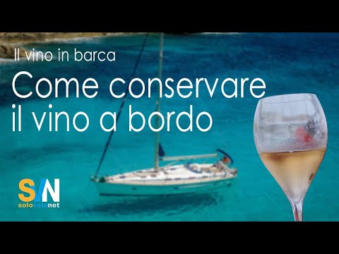 How to store wine on a boat
