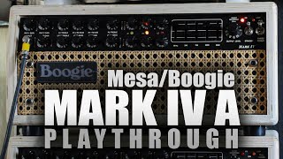 Video thumbnail for Mesa/Boogie Mark IV A ('91) | Playthrough by TheDannVal