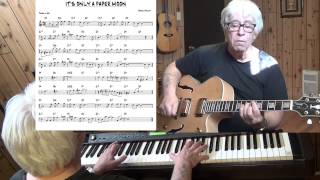 It's Only A Paper Moon  - Jazz guitar & piano cover ( Harold Arlen ) Yvan Jacques