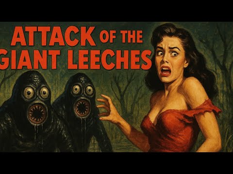 Attack of the Giant Leeches | 1959 | Full Movie | Horror | Sci-Fi | Public Domain