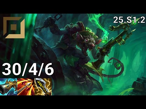Twitch ADC vs Ezreal - EUW Master | Patch 25.S1.2