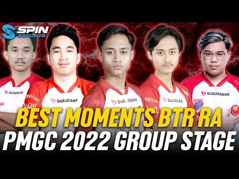 BEST MOMENTS BIGETRON RED ALIENS PMGC 2022 GROUP STAGE! PELAN-PELAN BTR RA IS BACK!