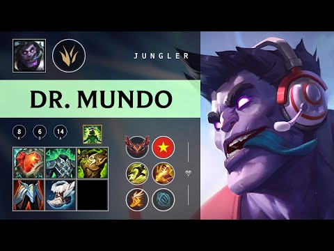 Dr. Mundo Jungle vs Nidalee - VN Grandmaster Patch 26.01