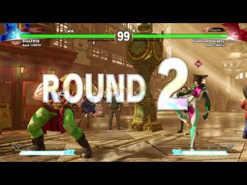 STREET FIGHTER V - Juri vs. Alex