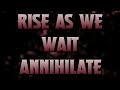Testament ~ 3 Days in Darkness (lyrics)
