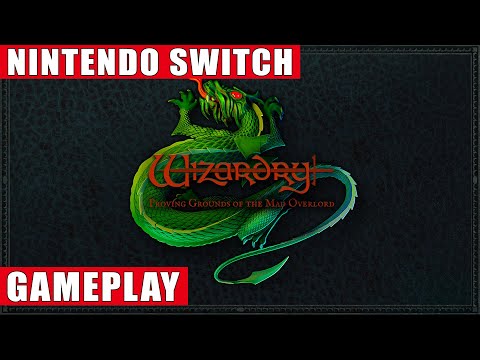 Wizardry: Proving Grounds of the Mad Overlord Nintendo Switch Gameplay