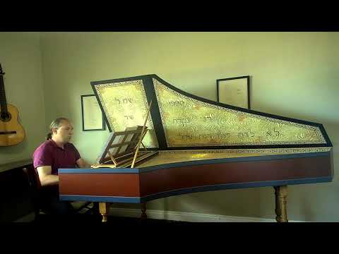 Handel - Suite in D Minor, HWV 428 - Jonathan Rhodes Lee, harpsichord