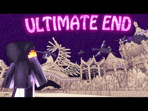 ULTIMATE END BOSSES MOD in Minecraft!!