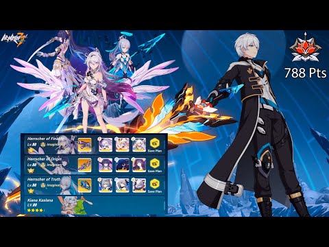 [Honkai Impact 3 SEA] Red Lotus Exalted Abyss (D437) - Symphony Kevin Kaslana 788pts