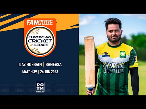 POTM: I.Hussain - BAN vs ACCB | Highlights | FanCode ECS Romania | 26 June 2023 | ECS23.513