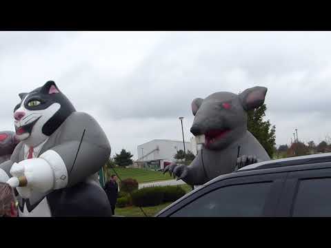 Union rally against out-of-state workers