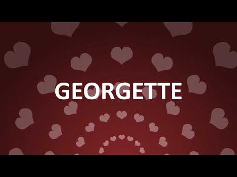 HAPPY BIRTHDAY GEORGETTE