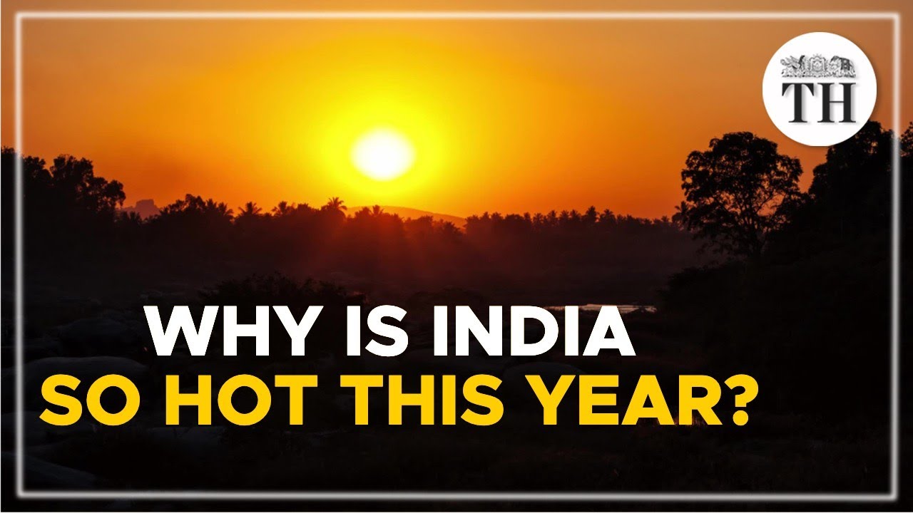 What is causing the intense heat in India?