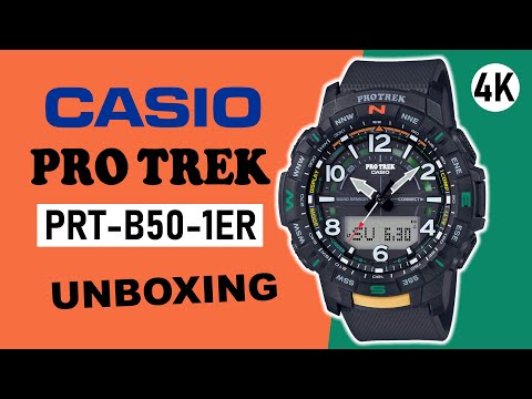 Laikrodis Casio Pro Trek Premium PRT-B50-1ER video