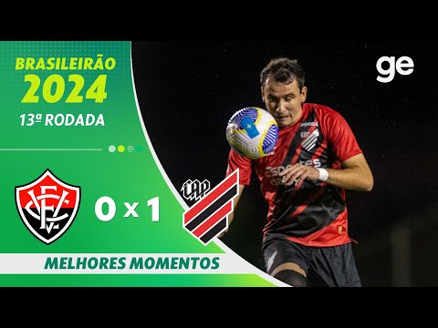 Gols e lances de Vitória x Athletico Paranaense