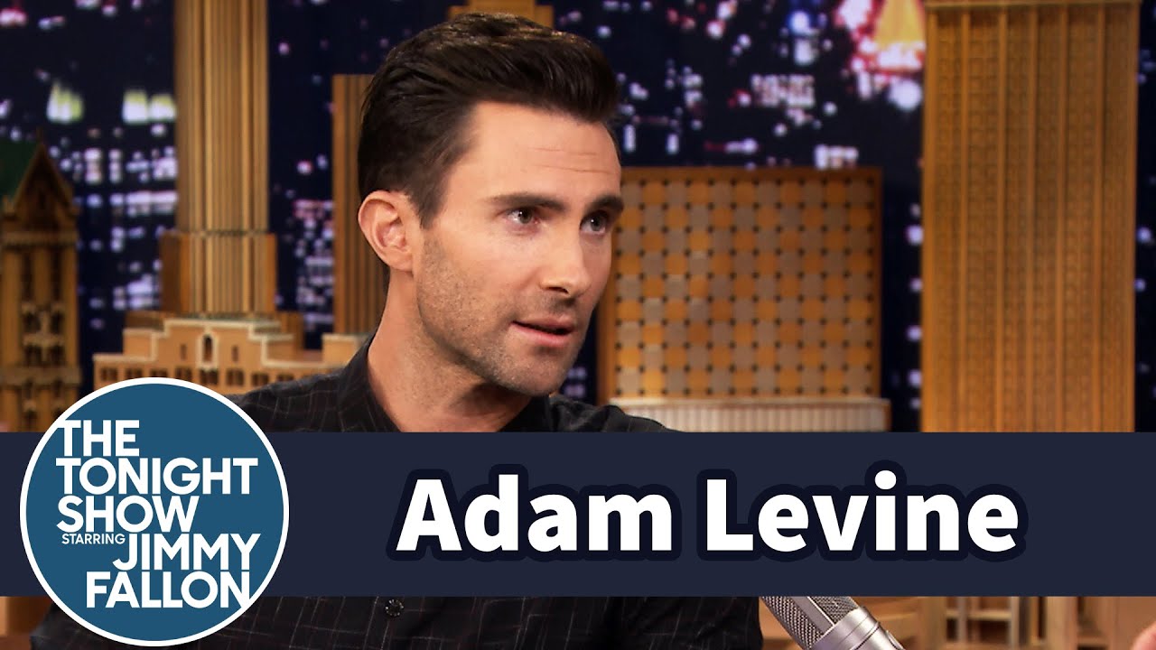 Adam Levine Helped Gwen Stefani Pronounce Colbert
