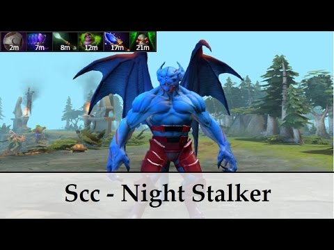 Scc [9218 MMR player] - Night Stalker | Dota 2 gameplay