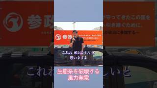参政党・神谷代表「風力発電増やすのは頭おかしいです」
