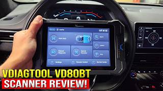 Vdiagtool VD80BT Lite Bidirectional OBD2 Scanner Review