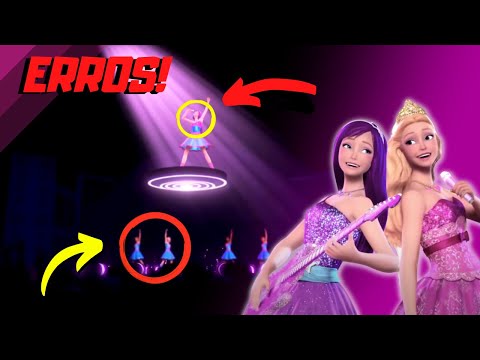 Erros em Barbie™ A Princesa e a PopStar | Erros nos Filmes da Barbie - HF.