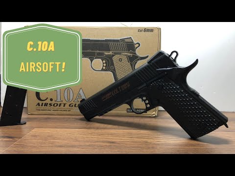 Colt C.10A Airsoft (Spring Type) UNBOXING ASMR