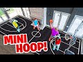 House 2 Vs 2 Mini Hoop Basketball Broken Court
