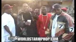 DJ KaySlay with Pirus, Ray J on stage with Centerview