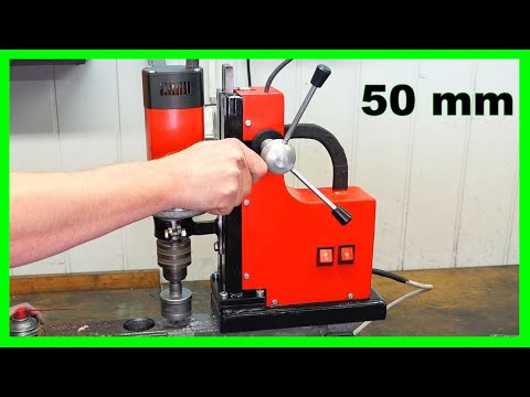 Making Homemade Magnetic Drill. Free blueprints .Magnetbohrmaschine Selber bauen! kostenlose Bauplan