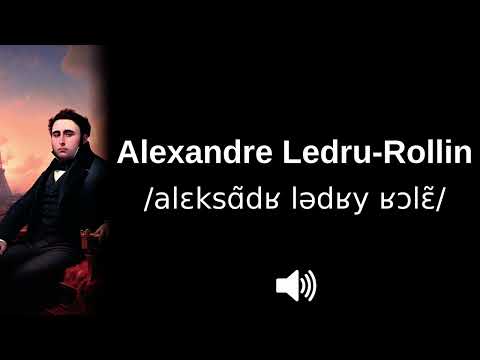 🇫🇷 How to pronounce Alexandre Ledru-Rollin (CORRECTLY!)