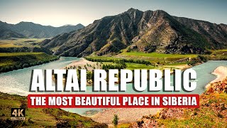 Explore Russia's best-kept secret ALTAI from a helicopter 🚁⛰️🛶