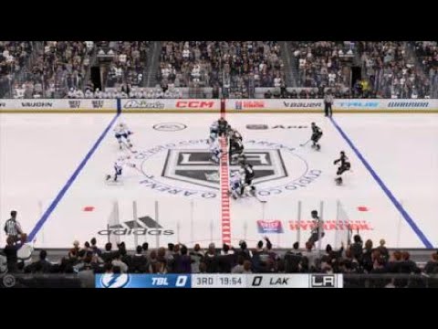 Tampa Bay Lightning vs LA Kings 25 Oct,22 NHL23 simulation 4K