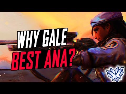 WHY GALE BEST ANA? RANK #1 ANA [ OVERWATCH SEASON 6 TOP 500 ]
